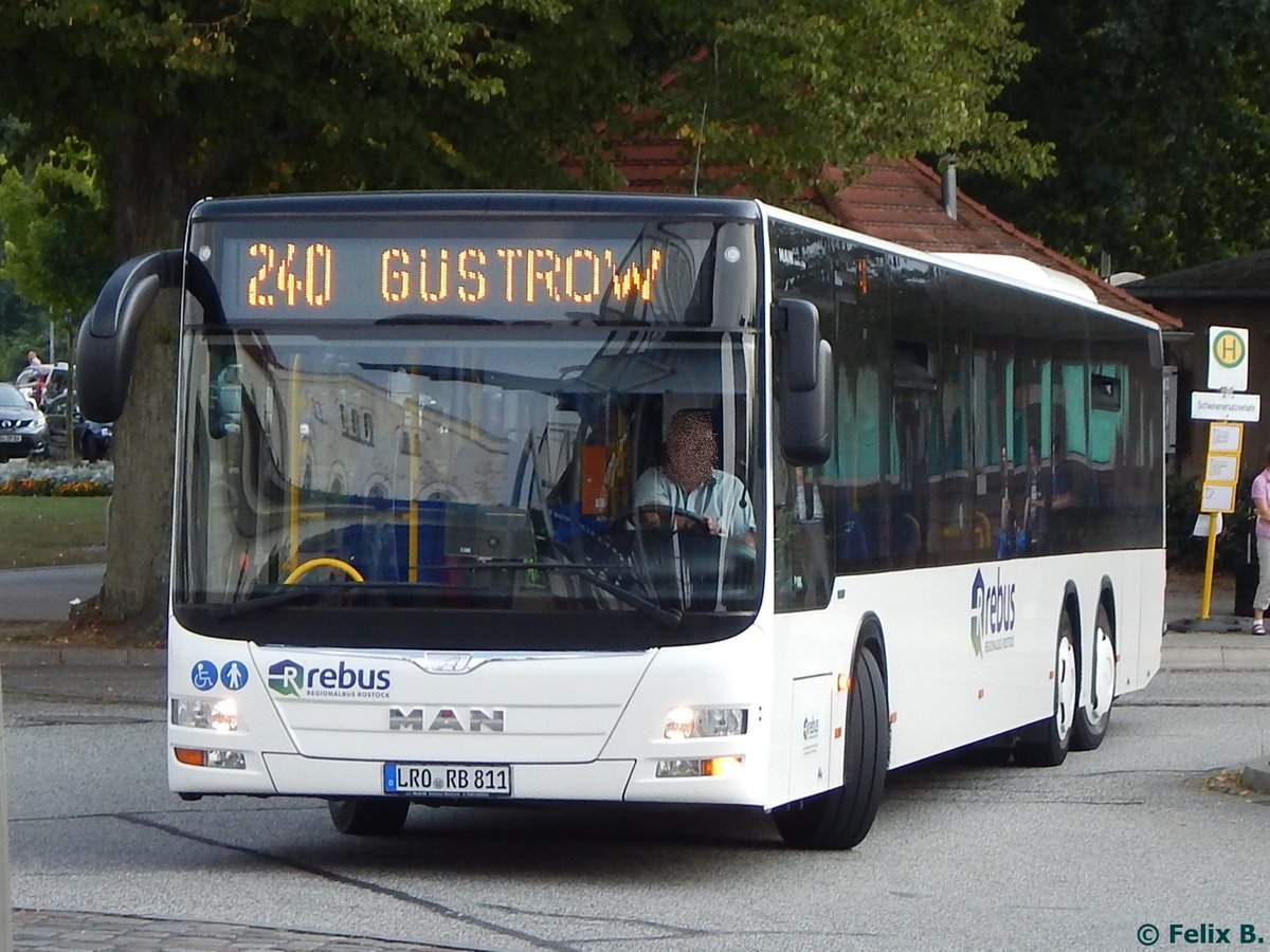 MAN Lion's City von Regionalbus Rostock in Güstrow.