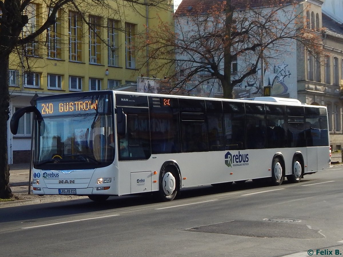 MAN Lion's City von Regionalbus Rostock in Güstrow.