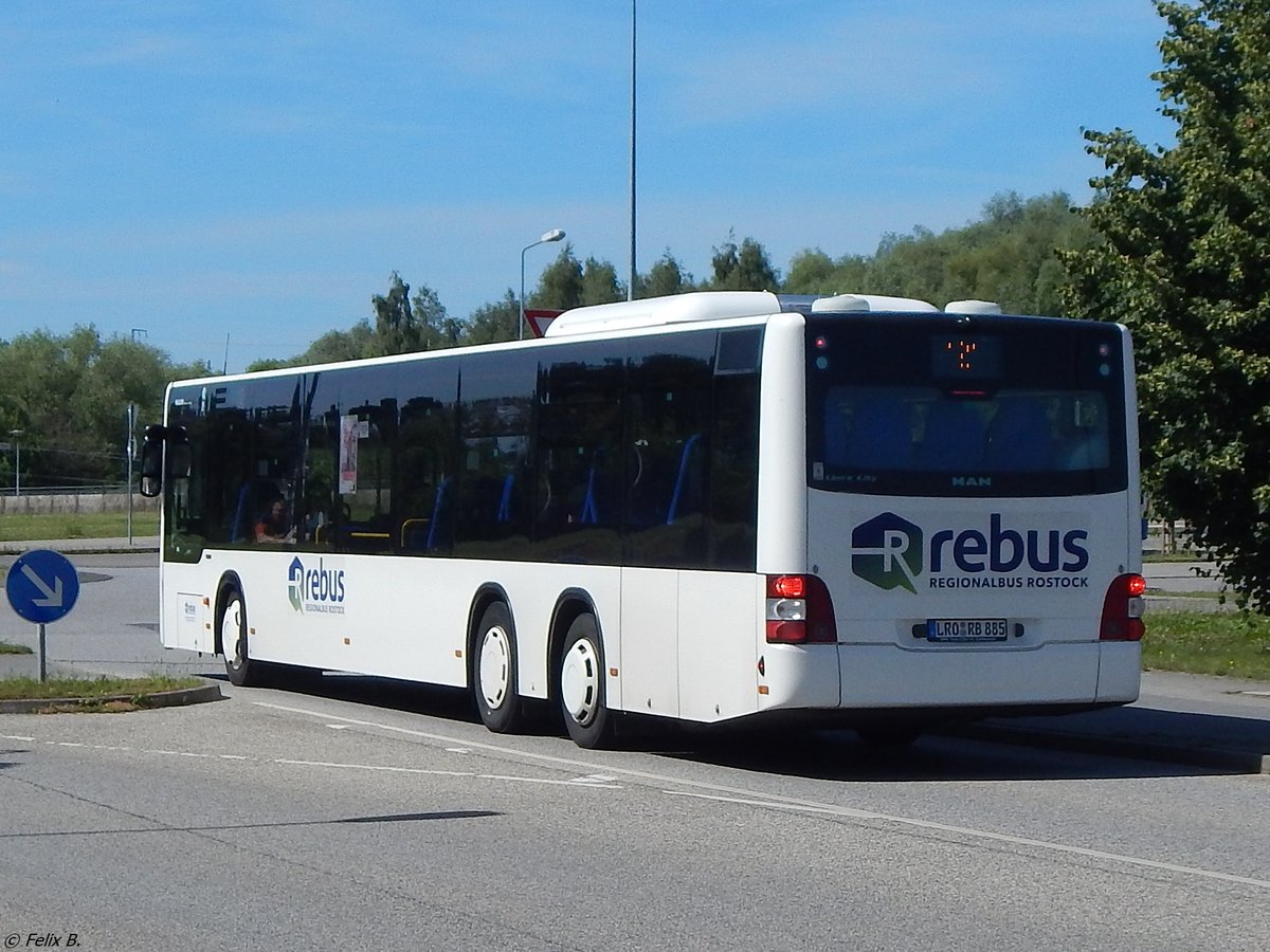 MAN Lion's City von Regionalbus Rostock in Rostock.