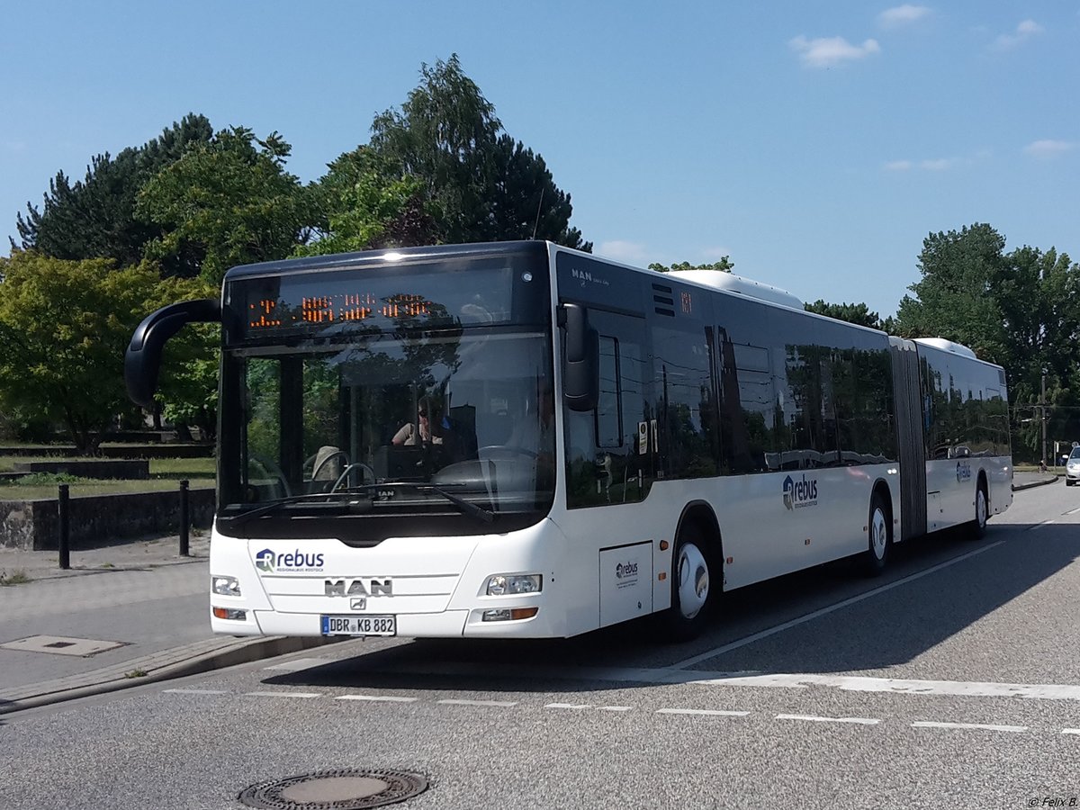 MAN Lion's City von Regionalbus Rostock in Rostock.