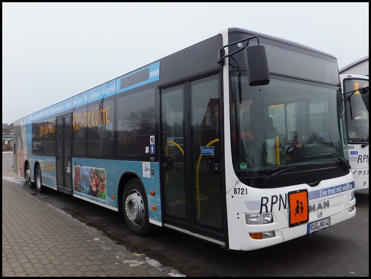 MAN Lion's City der RPNV in Bergen. 