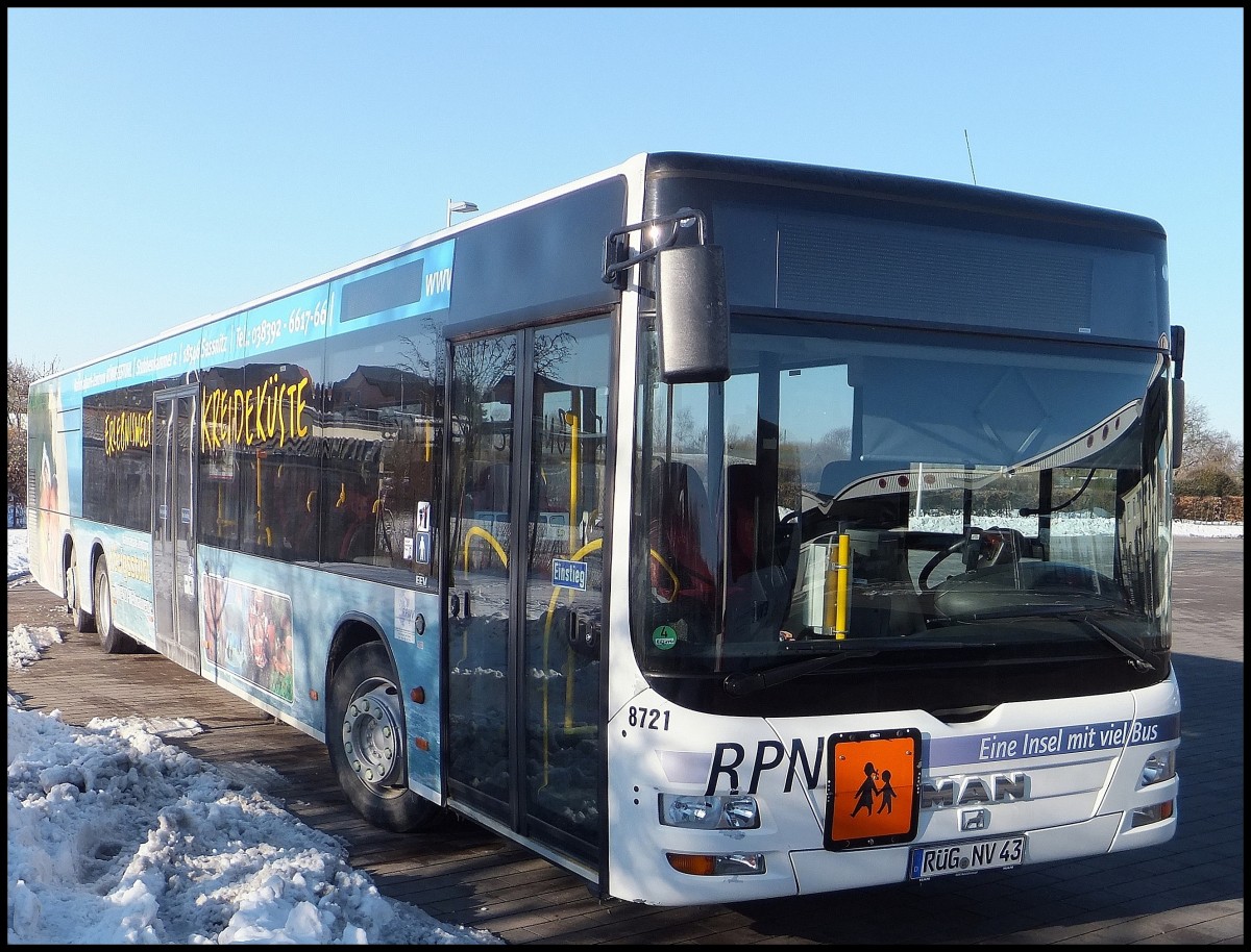 MAN Lion's City der RPNV in Bergen.