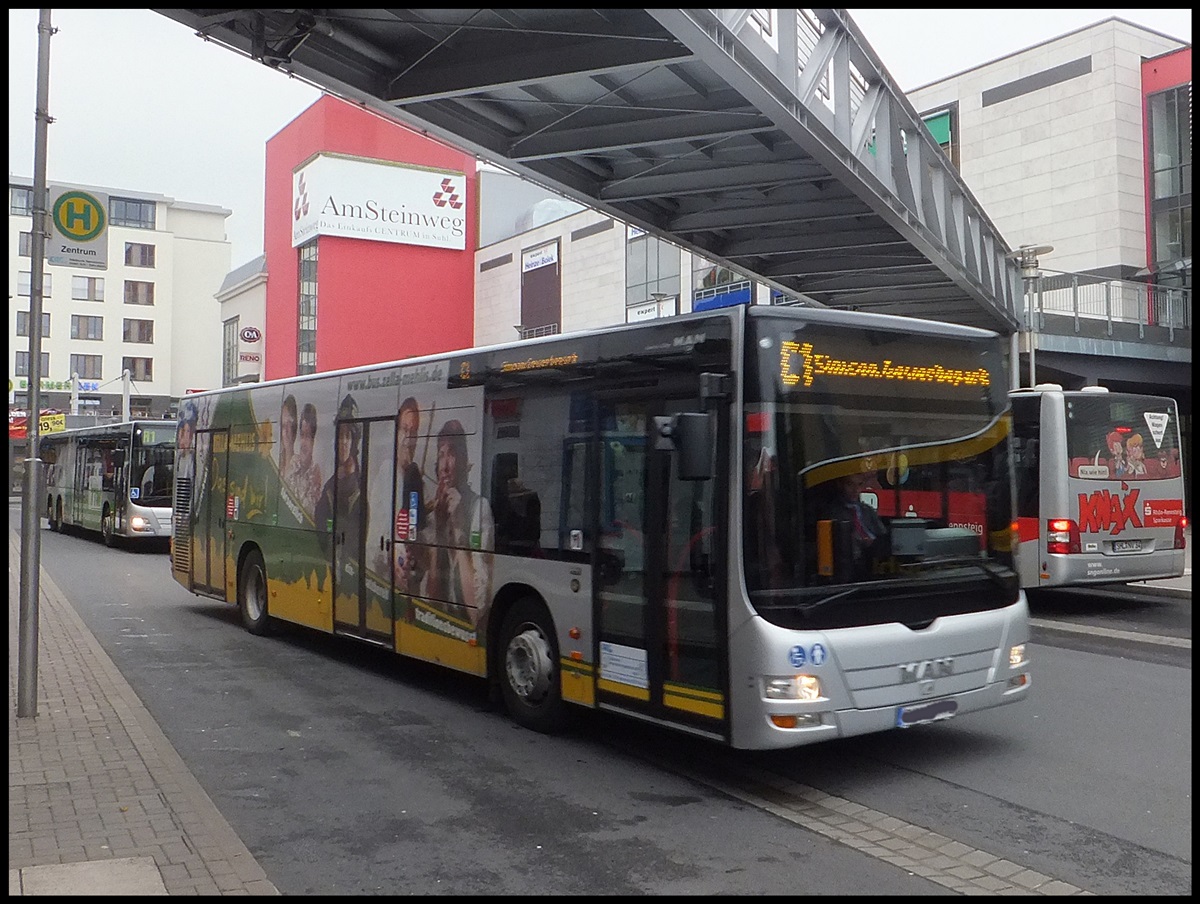 MAN Lion's City der Stdtische Nahverkehrs GmbH Suhl-Zella Mehlis in Suhl.