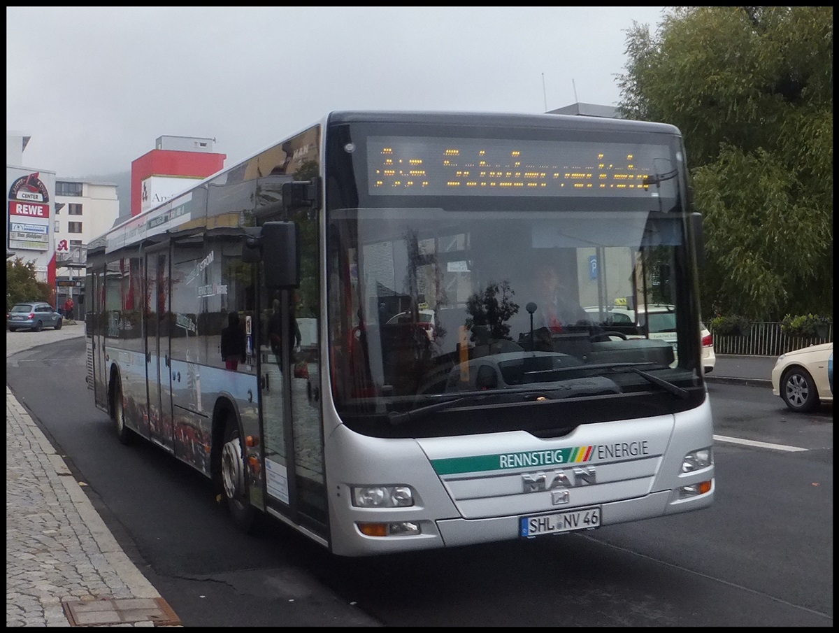 MAN Lion's City der Stdtische Nahverkehrs GmbH Suhl-Zella Mehlis in Suhl.