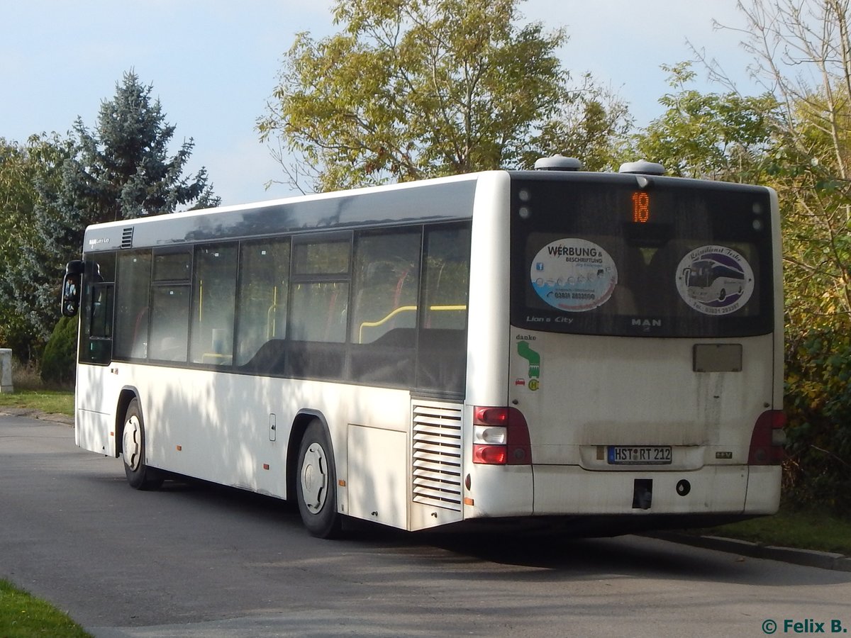 MAN Lion's City Ü LE vom Reisedienst Teske aus Deutschland in Sassnitz.