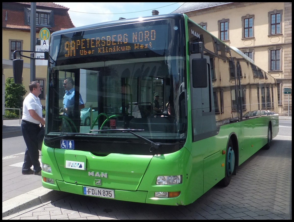 MAN Lion's City der WAG in Fulda.