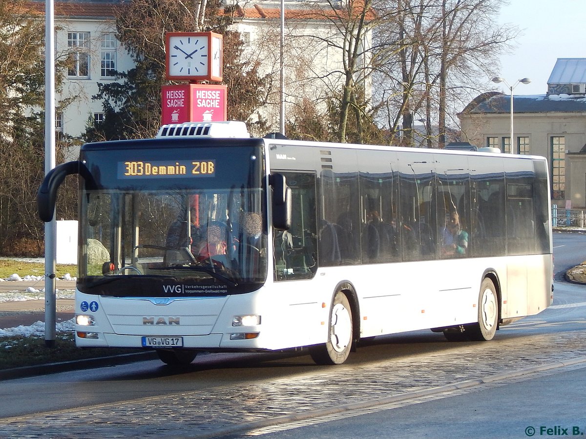 MAN Lion's City der VVG in Greifswald.