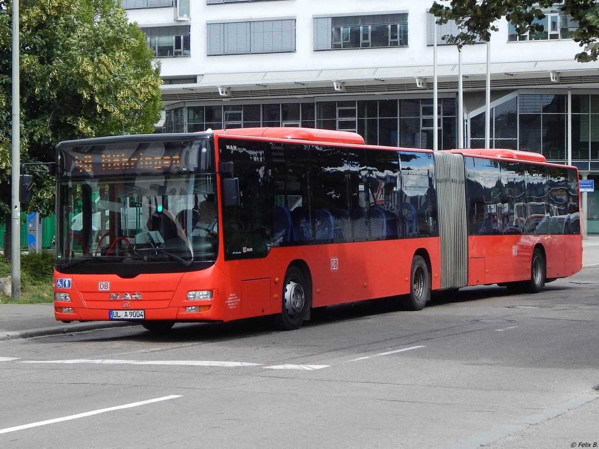 MAN Lion's City von ZugBus Regionalverkehr Alb-Bodensee in Ulm.