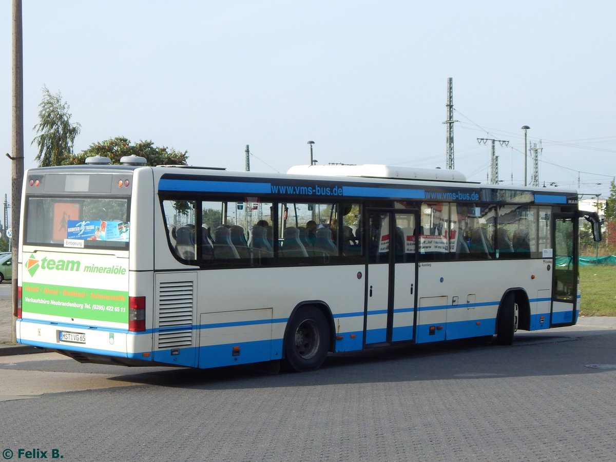 MAN Lion's Classic der MVVG in Neubrandenburg.