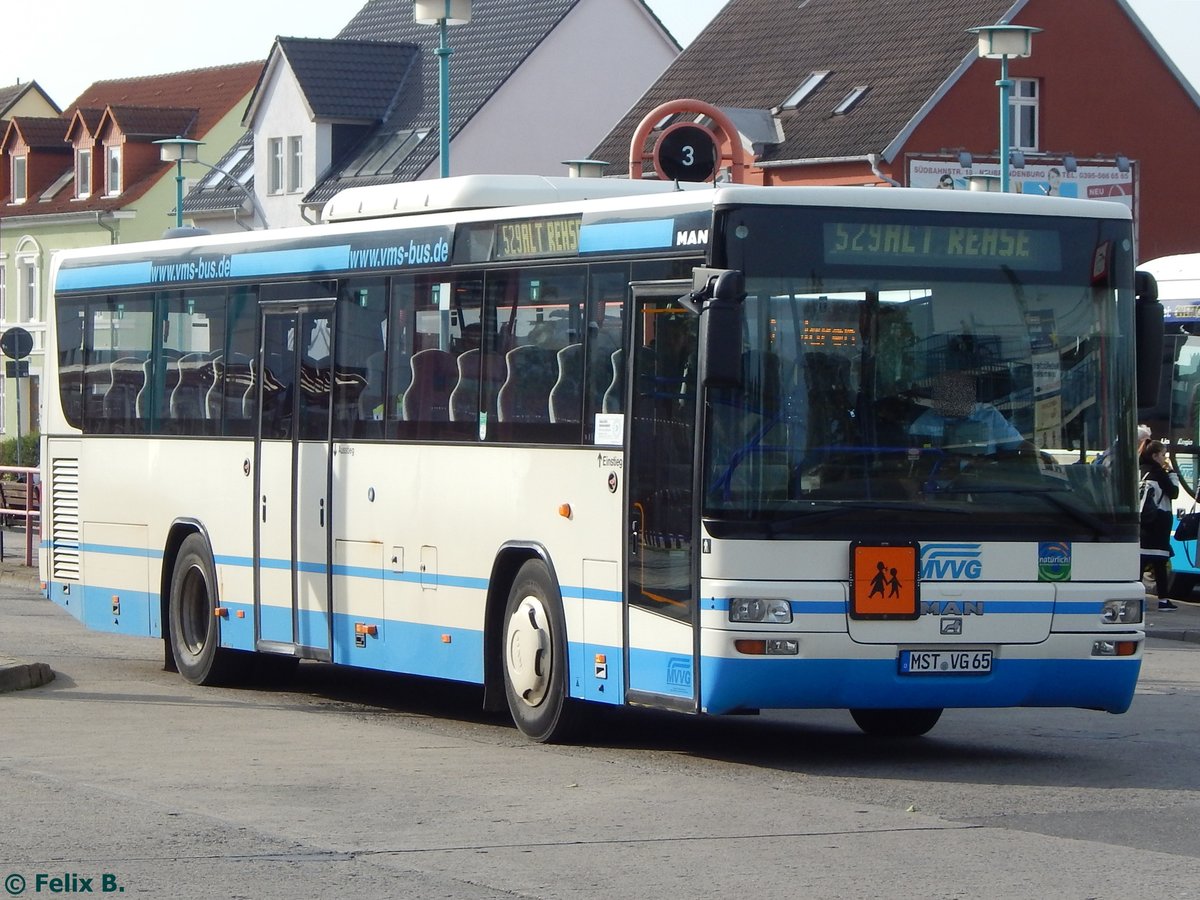 MAN Lion's Classic der MVVG in Neubrandenburg.