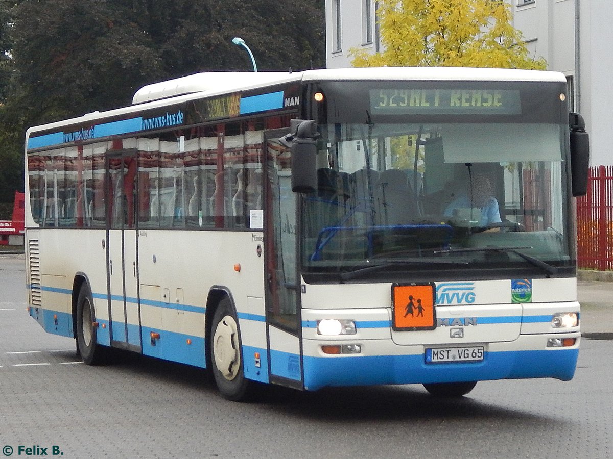 MAN Lion's Classic der MVVG in Neubrandenburg.