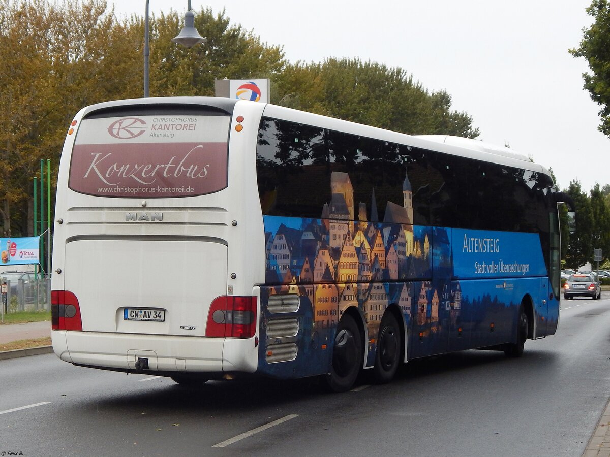 MAN Lion's Coach von Altan AV Reisen aus Deutschland in Binz.