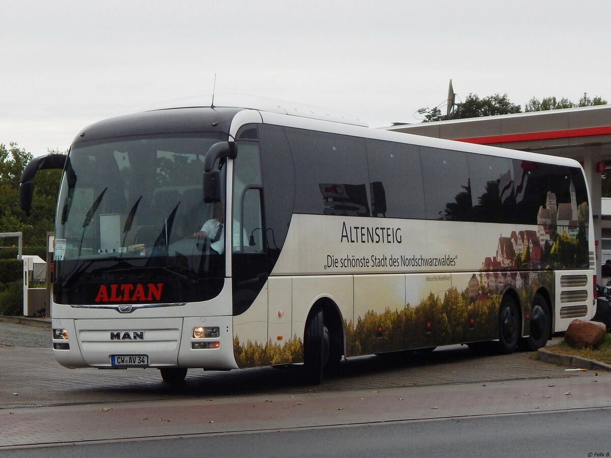 MAN Lion's Coach von Altan AV Reisen aus Deutschland in Binz.