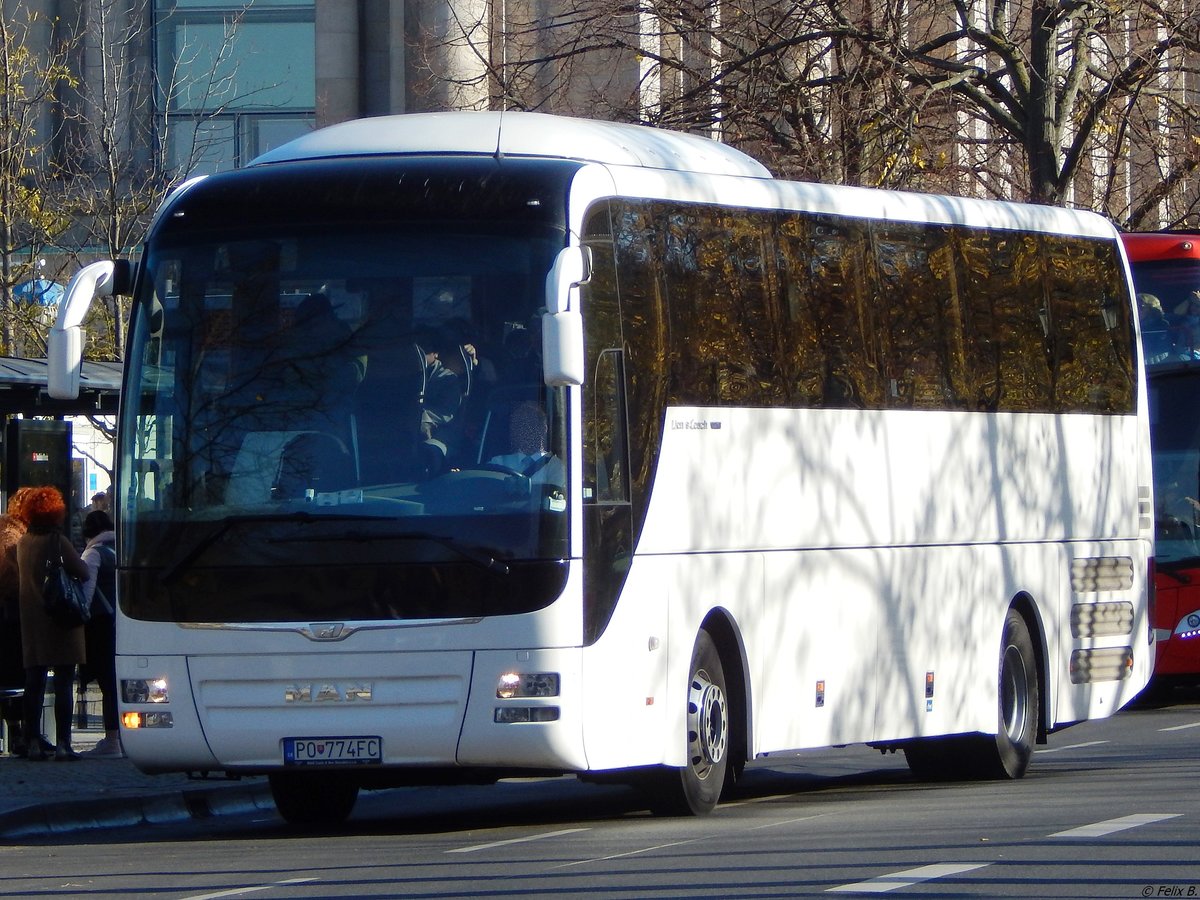 MAN Lion's Coach von Andrej Daňko - Daf Tour aus der Slowakei in Berlin.