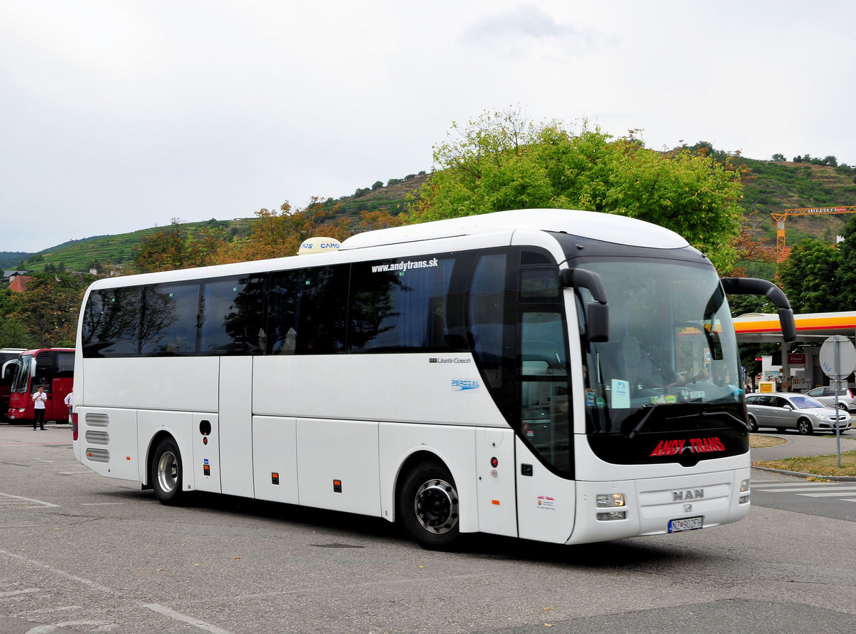 MAN Lions Coach von Andytrans.sk in Krems gesehen.