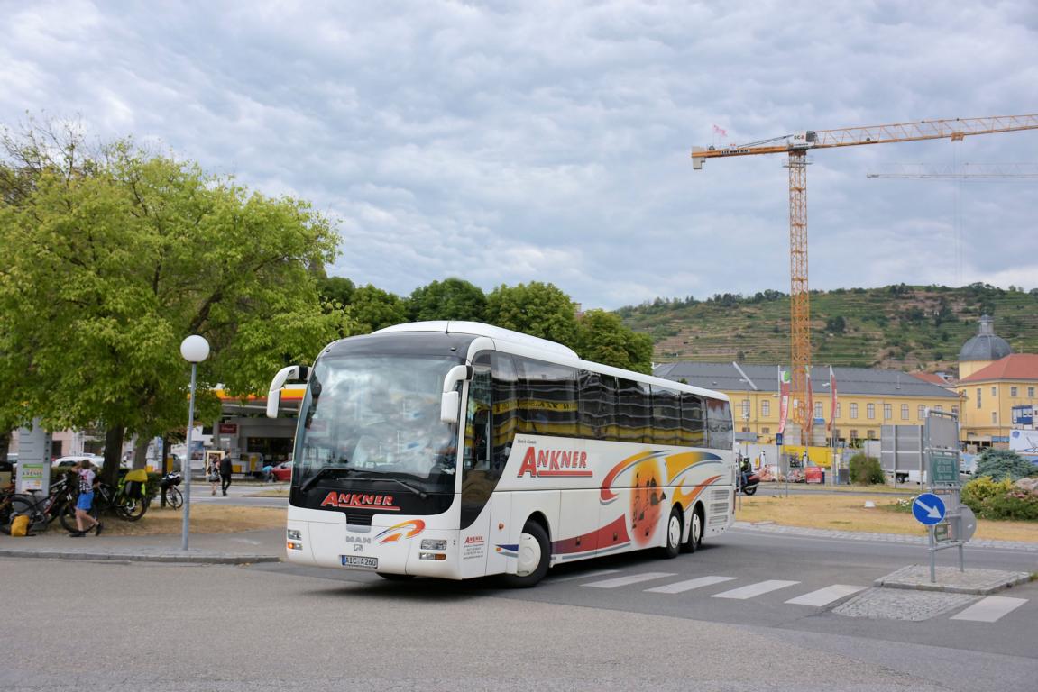 MAN Lion`s Coach von Ankner Reisen aus der BRD 07/2017 in Krems.