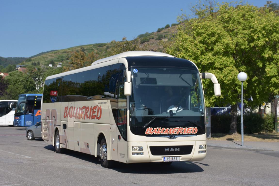 MAN Lion`s Coach von Baumfried Reisen aus sterreich 06/2017 in Krems.