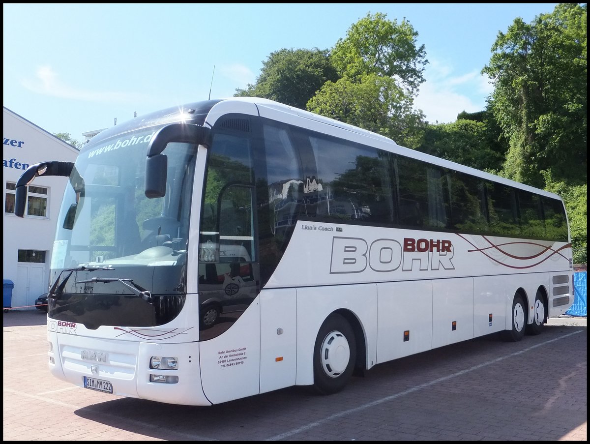 MAN Lion's Coach von Bohr aus Deutschland im Stadthafen Sassnitz.