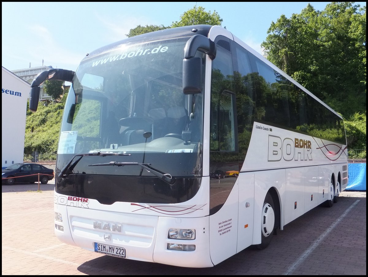 MAN Lion's Coach von Bohr aus Deutschland im Stadthafen Sassnitz.