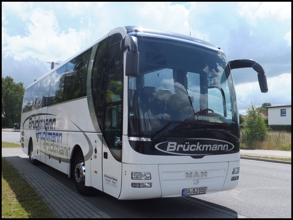 MAN Lion's Coach von Brückmann aus Deutschland in Bergen.