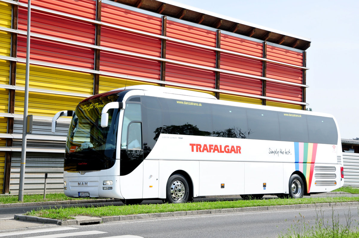 MAN Lions Coach von Danzatrans.sk in Krems gesehen.