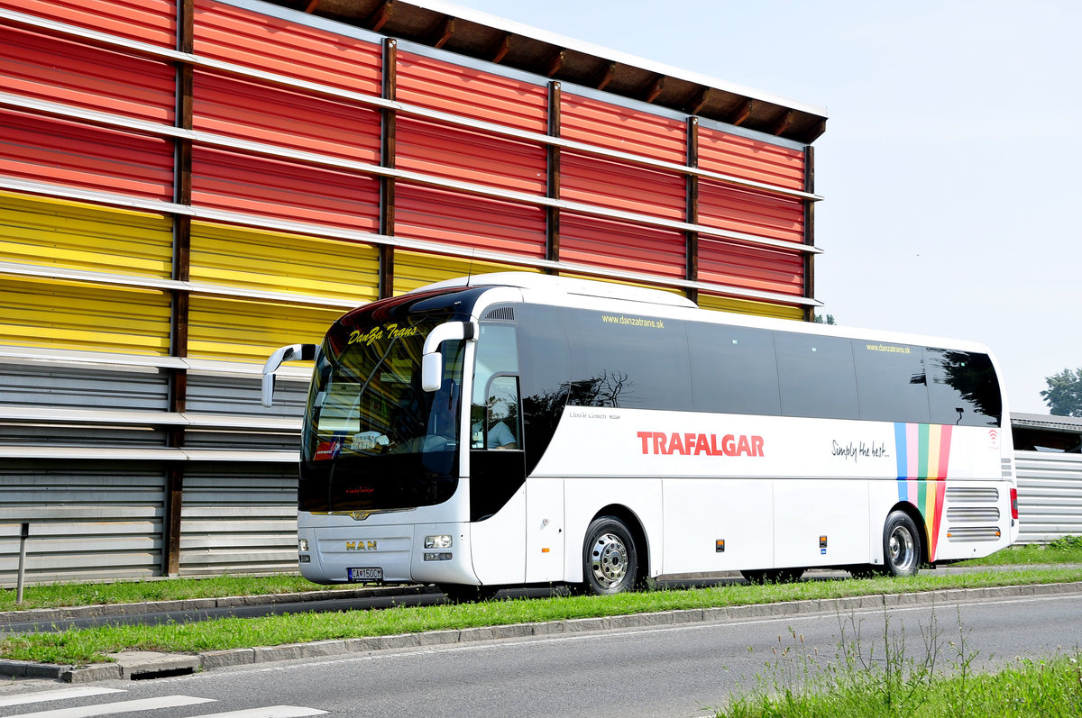 MAN Lions Coach von Danzatrans.sk in Krems gesehen.