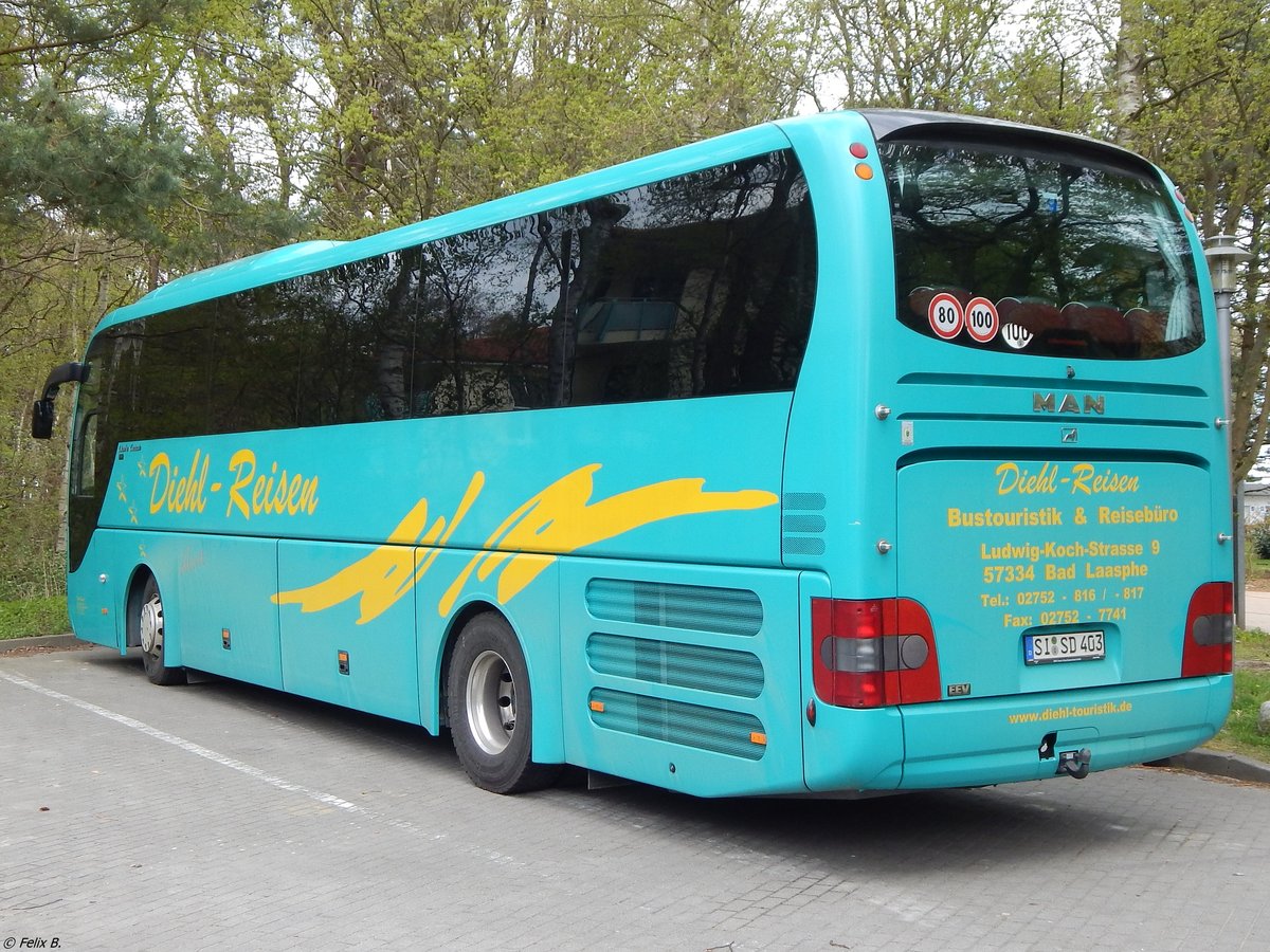 MAN Lion's Coach von Diehl-Reisen aus Deutschland in Binz.