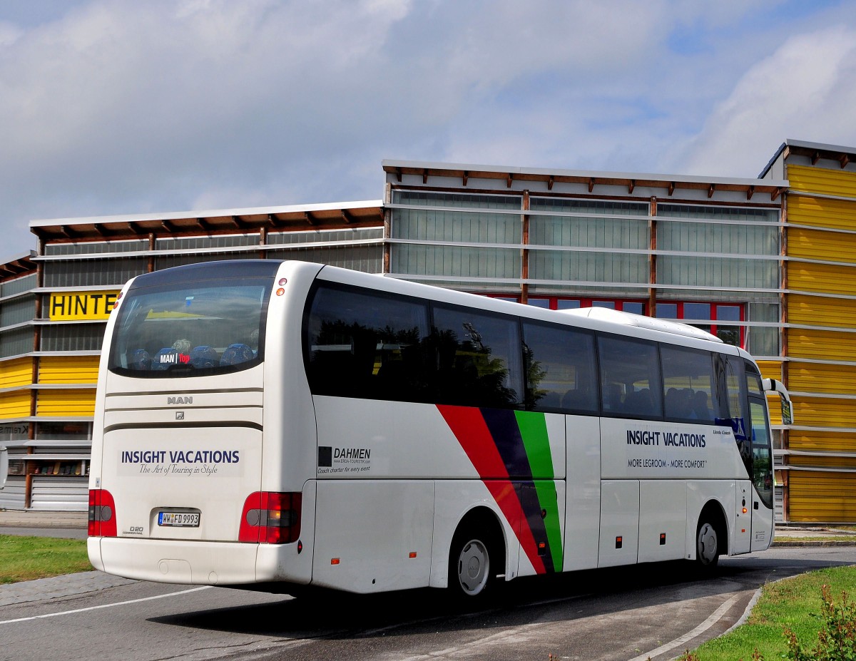 MAN Lions Coach von ERDA Tourist aus Deutschland am 18.Mai 2014 in Krems unterwegs.