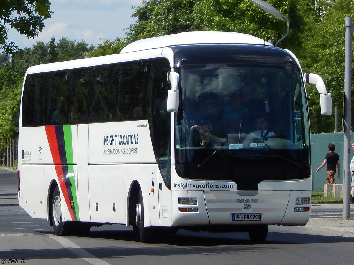 MAN Lion's Coach von Erda Touristik aus Deutschland in Berlin.