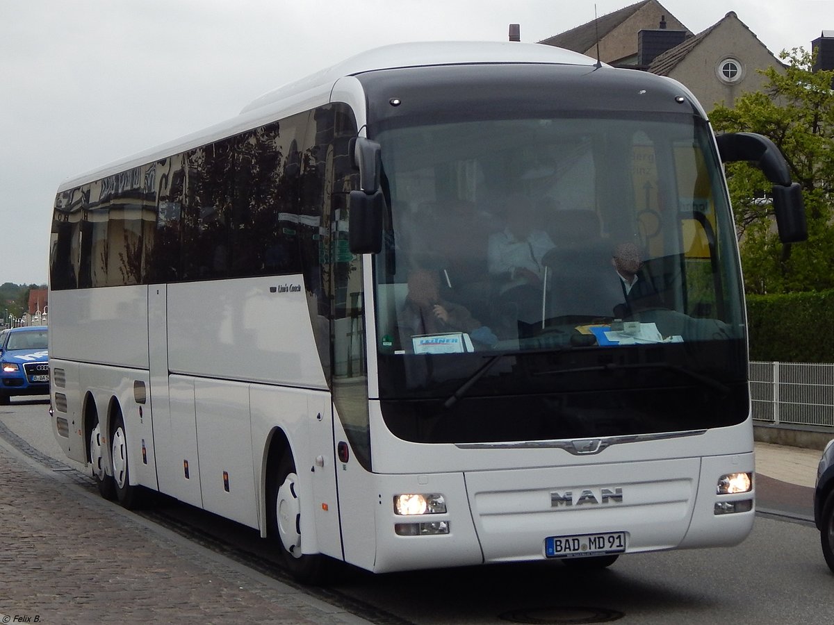 MAN Lion's Coach von Express Drive GmbH aus Deutschland in Sassnitz.