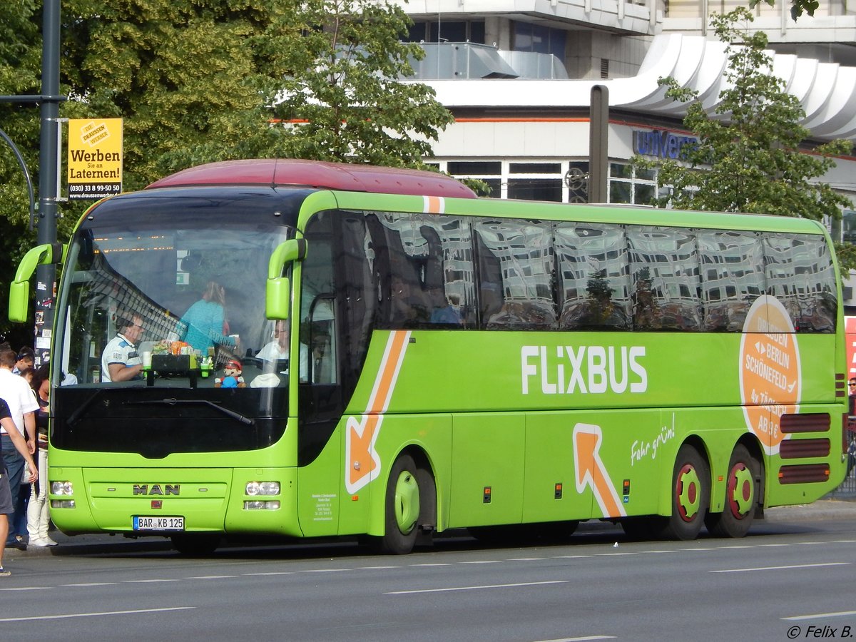 MAN Lion's Coach von Flixbus/Karsten Brust aus Deutschland in Berlin. 