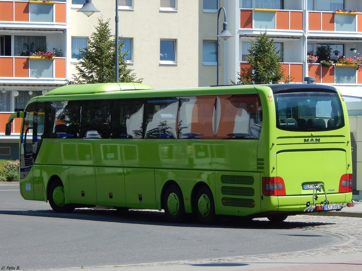 MAN Lion's Coach von FlixBus/Karsten Brust aus Deutschland in Binz. 