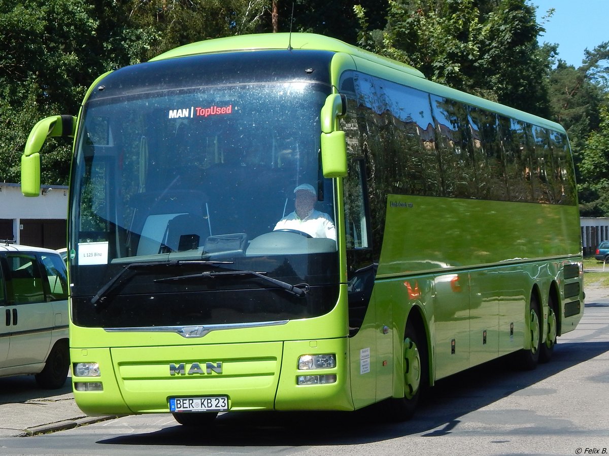 MAN Lion's Coach von FlixBus/Karsten Brust aus Deutschland in Binz. 