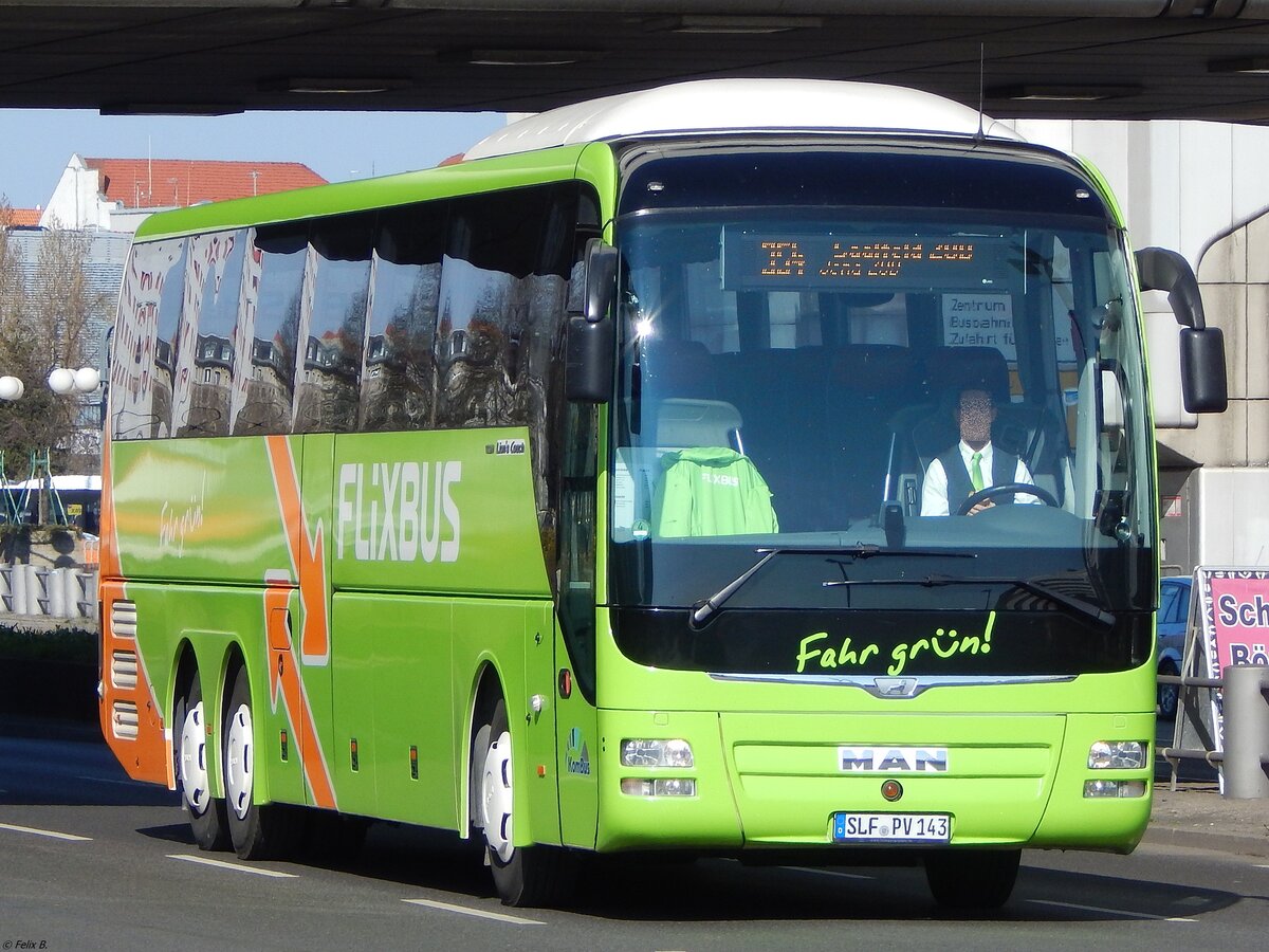 MAN Lion's Coach von FlixBus/KomBus aus Deutschland in Berlin.