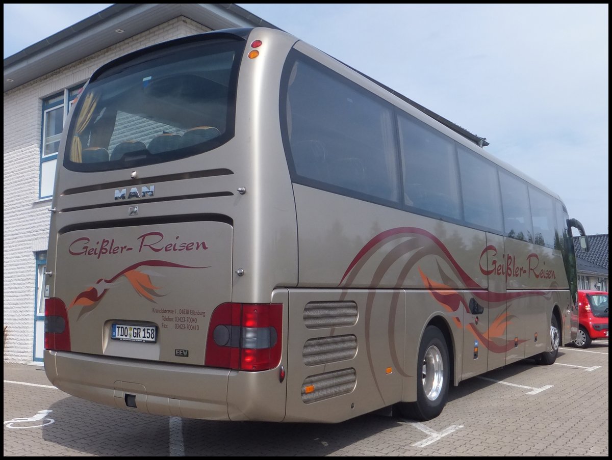 MAN Lion's Coach von Geißler-Reisen aus Deutschland in Sassnitz.