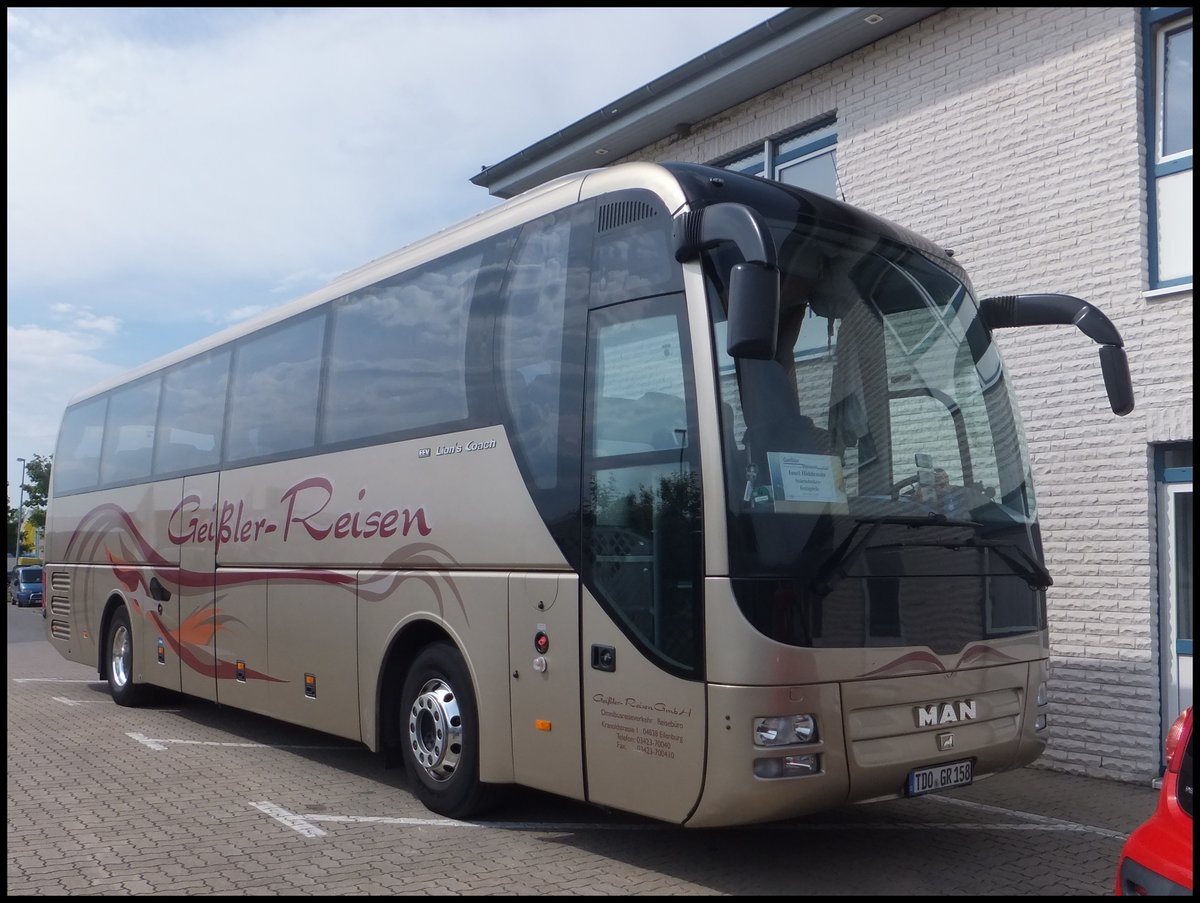 MAN Lion's Coach von Geißler-Reisen aus Deutschland in Sassnitz.