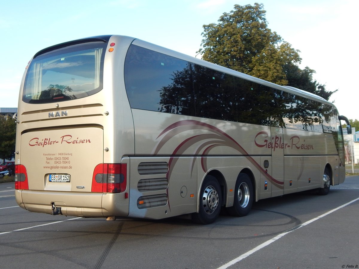 MAN Lion's Coach von Geißler-Reisen aus Deutschland in Neubrandenburg.