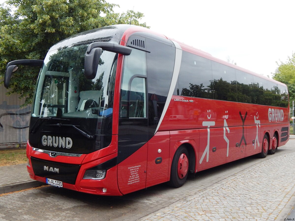 MAN Lion's Coach von Grund aus Deutschland in Neubrandenburg.