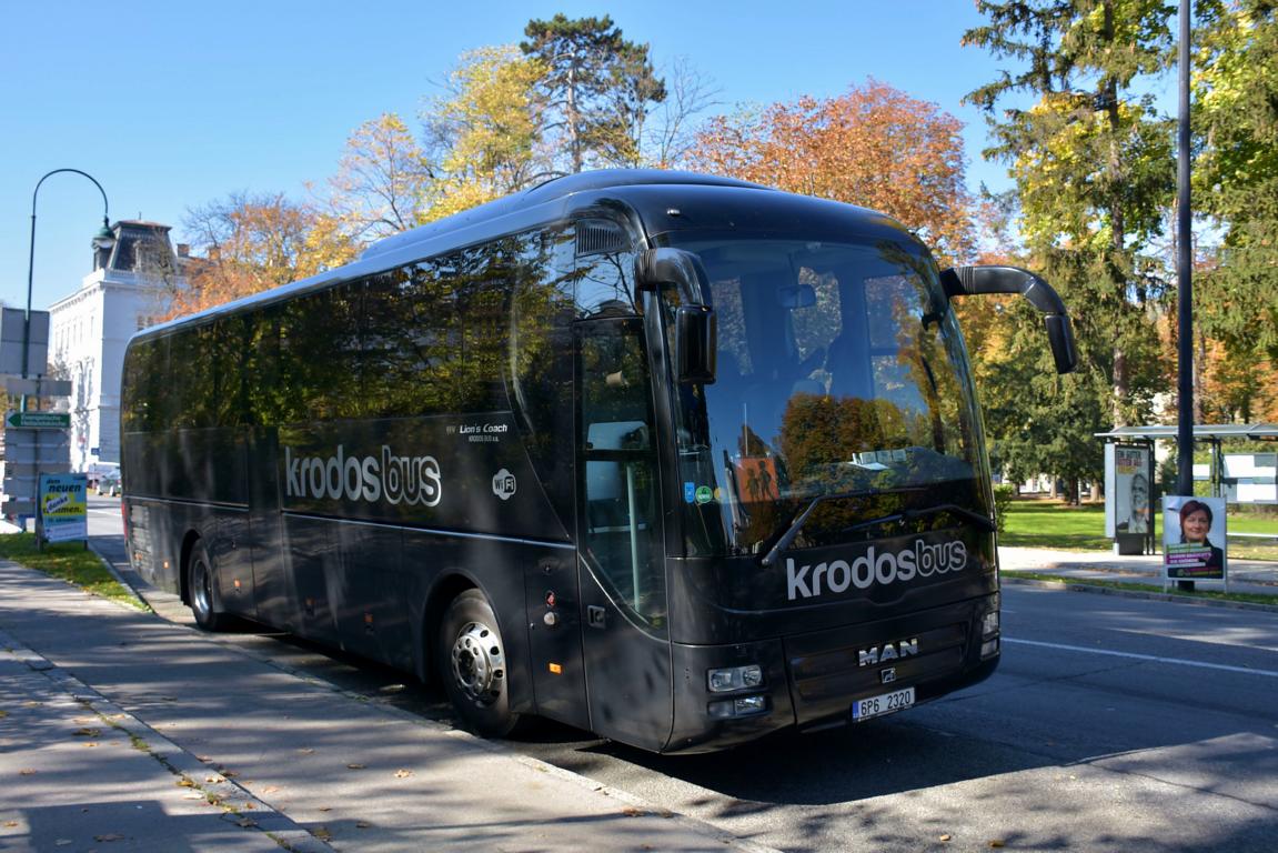 MAN Lion`s Coach von KRODOS BUS aus der CZ 2017 in Krems.