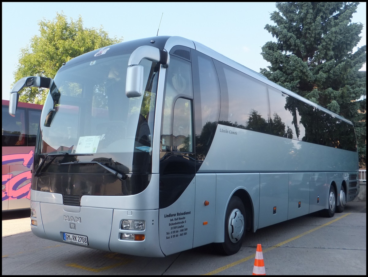 MAN Lion's Coach von Lindlarer Reisedienst aus Deutschland in Sassnitz.