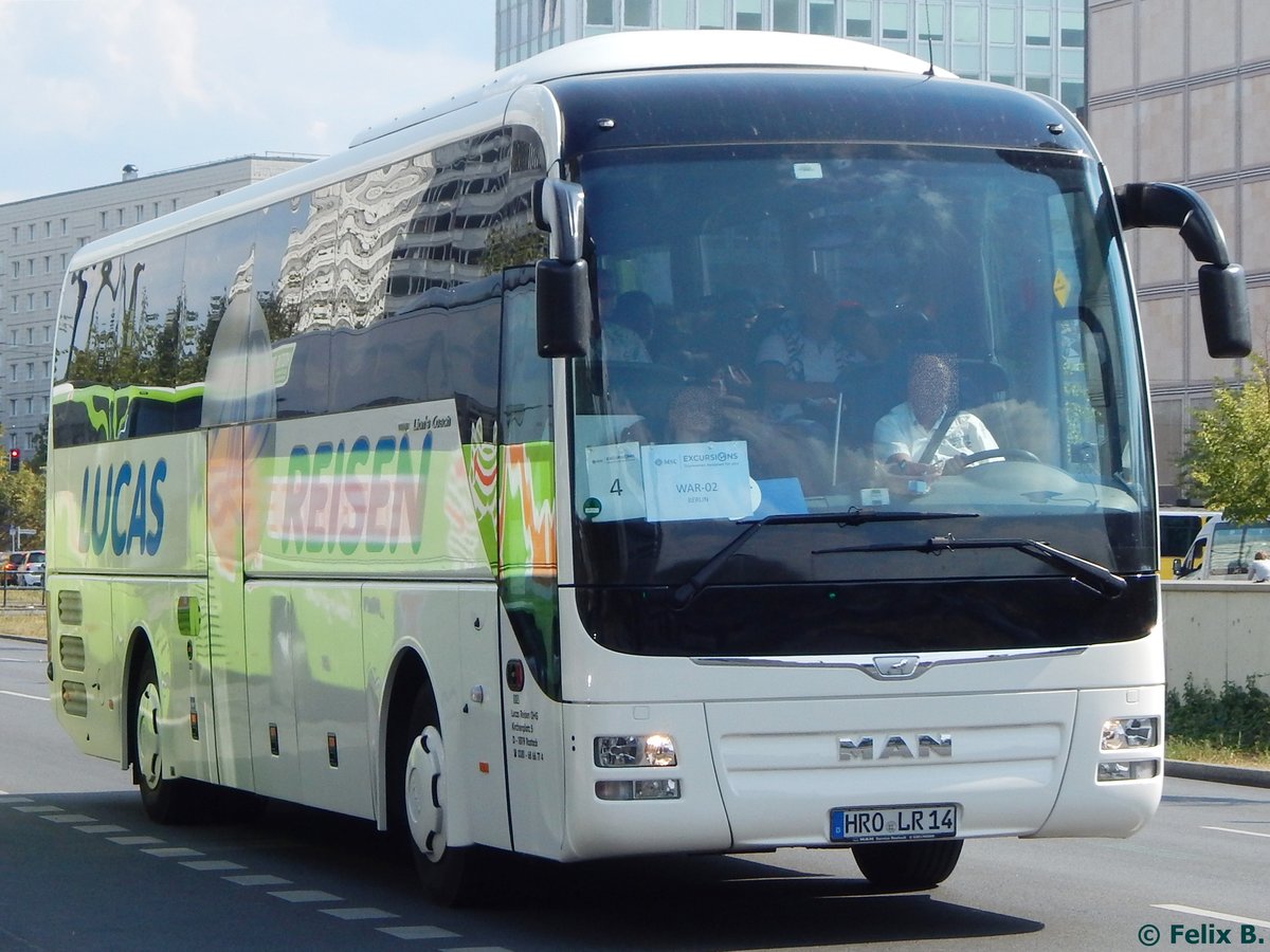 MAN Lion's Coach von Lucas Reisen aus Deutschland in Berlin.