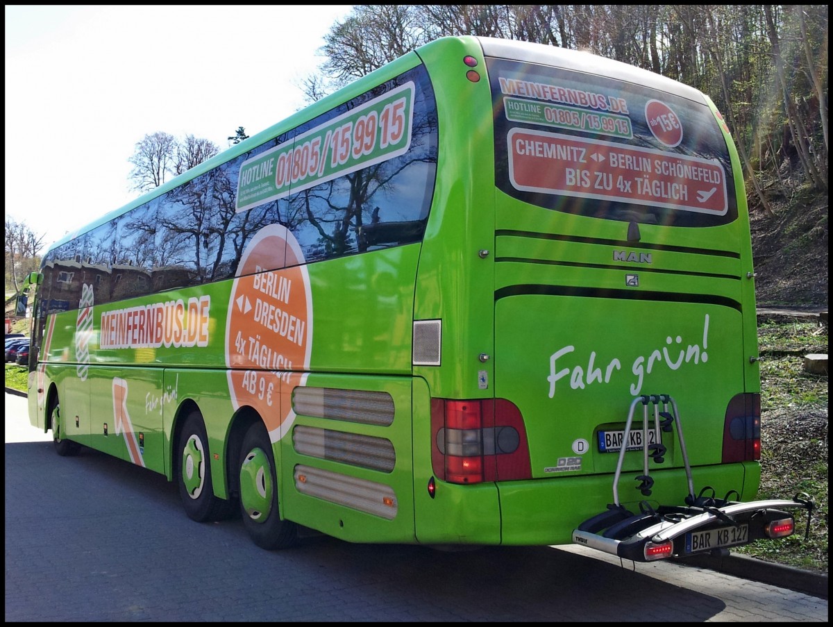 MAN Lion's Coach von MeinFernBus/Omnibusbetrieb Karsten Brust aus Deutschland in Ghren. 