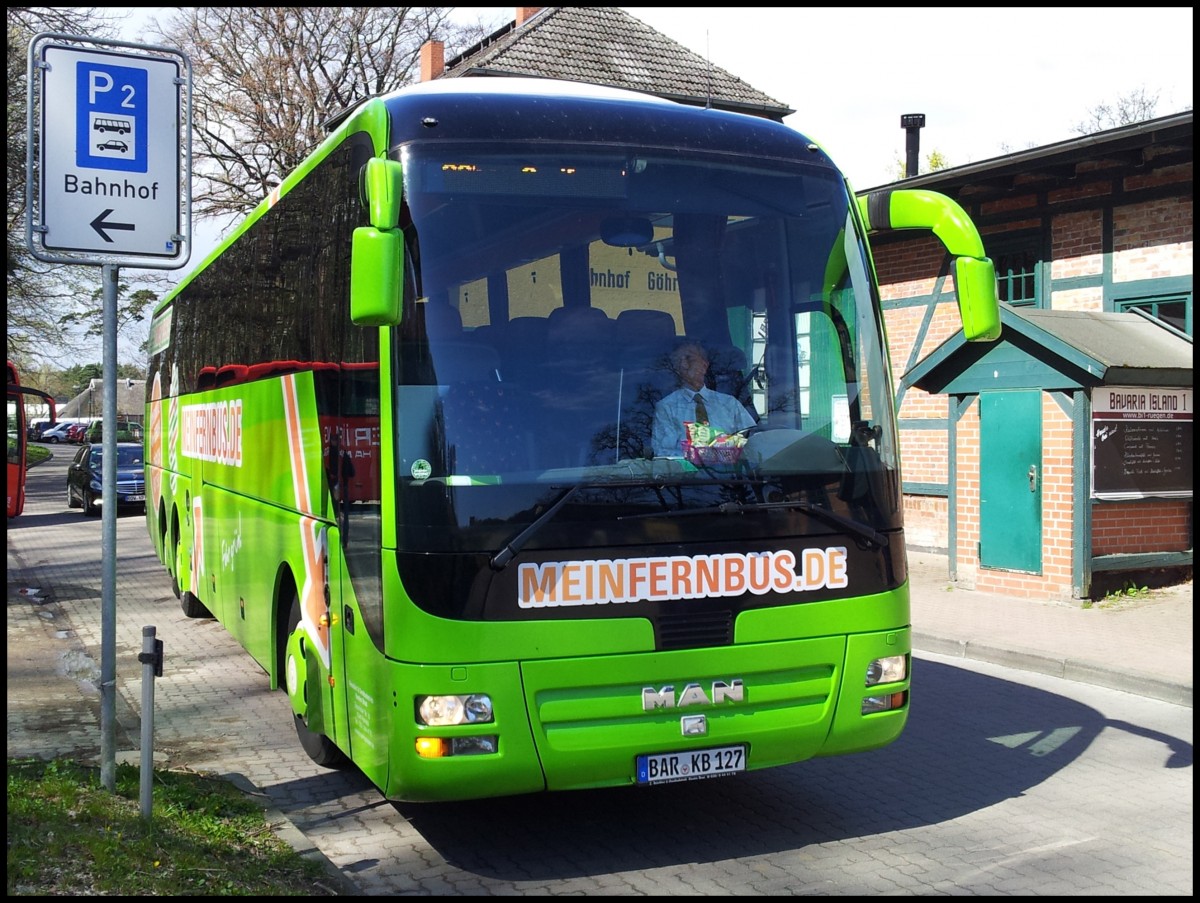 MAN Lion's Coach von MeinFernBus/Omnibusbetrieb Karsten Brust aus Deutschland in Ghren. 