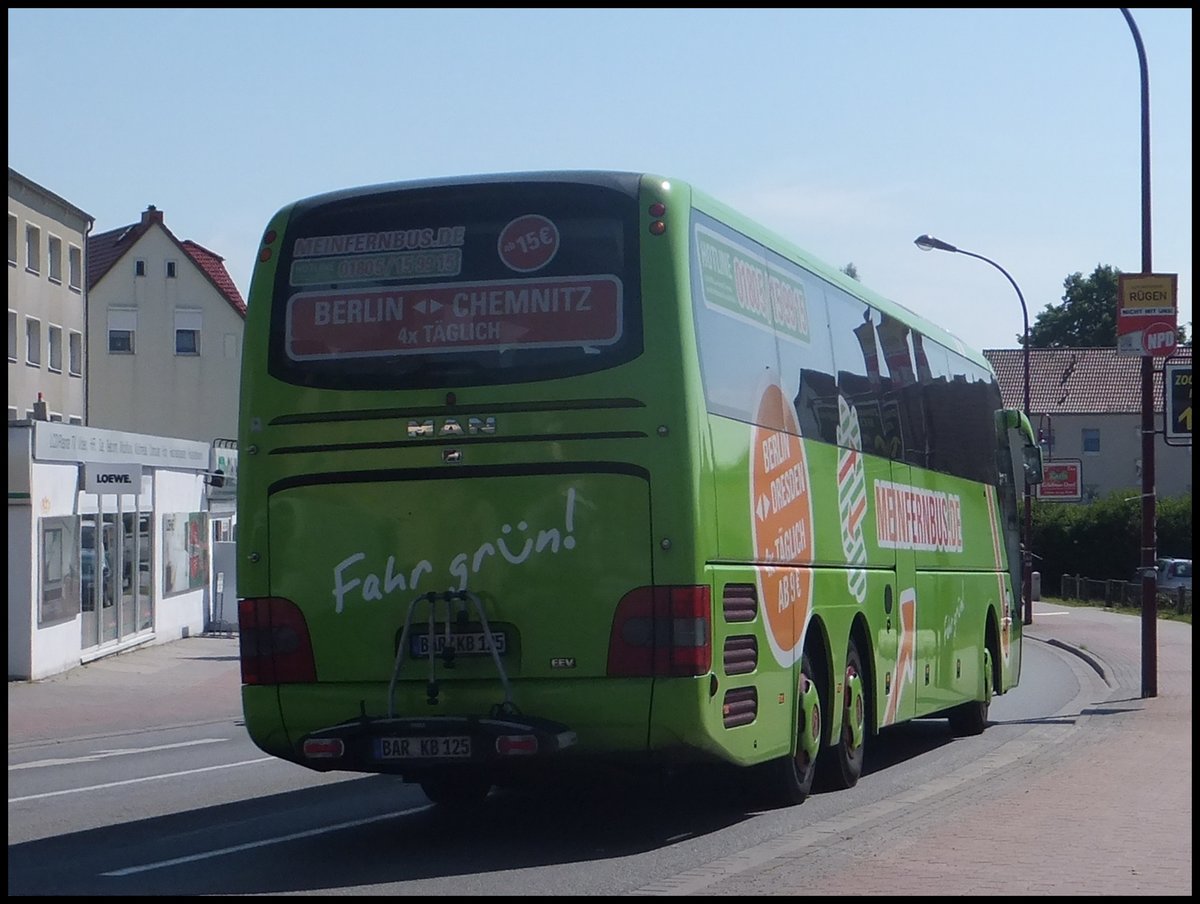 MAN Lion's Coach von MeinFernBus/Omnibusbetrieb Karsten Brust aus Deutschland in Bergen.