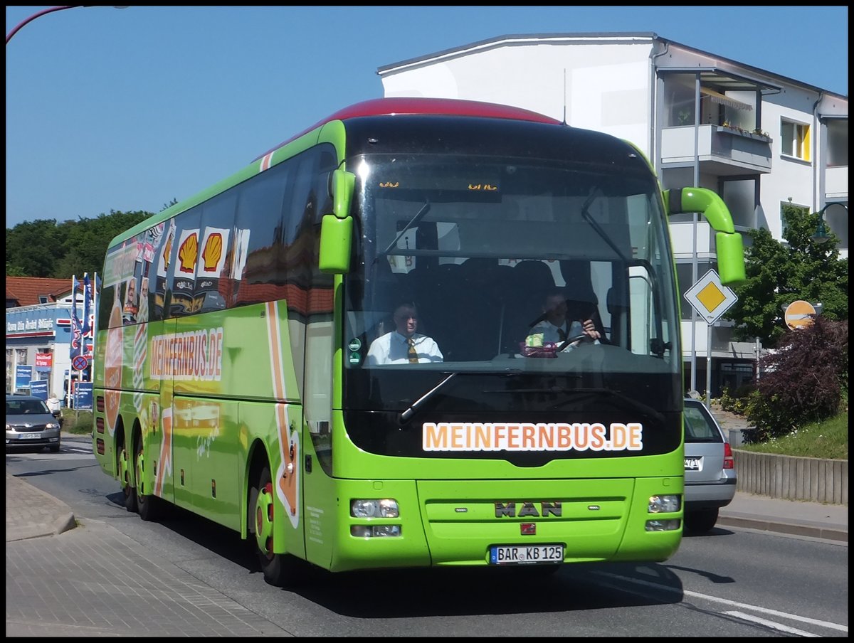 MAN Lion's Coach von MeinFernBus/Omnibusbetrieb Karsten Brust aus Deutschland in Bergen.