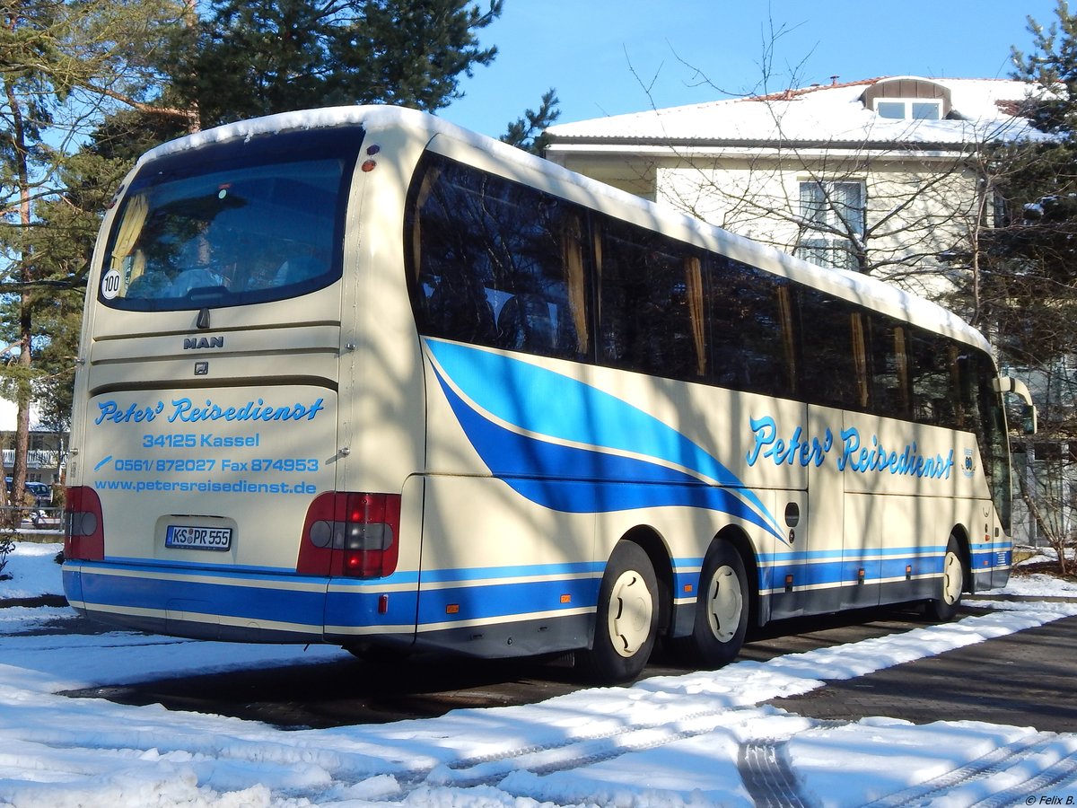 MAN Lion's Coach von Peter's Reisedienst aus Deutschland in Binz. 