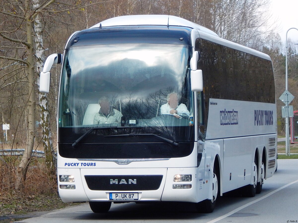 MAN Lion's Coach von Pucky Tours aus Deutschland in Binz.