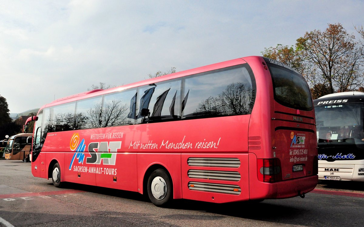 MAN Lions Coach von SAT ( Sachsen Anhalt Tour)in Krems gesehen.