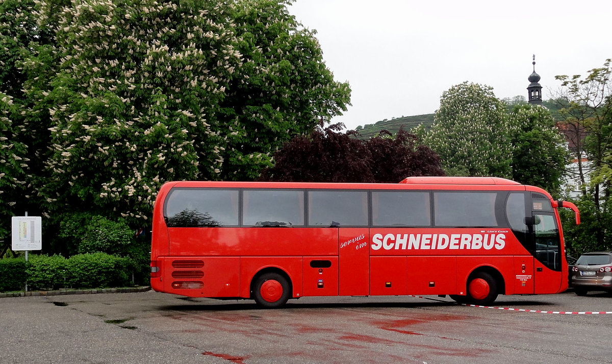 MAN Lions Coach von Schneiderbus aus Wien in Krems gesehen.