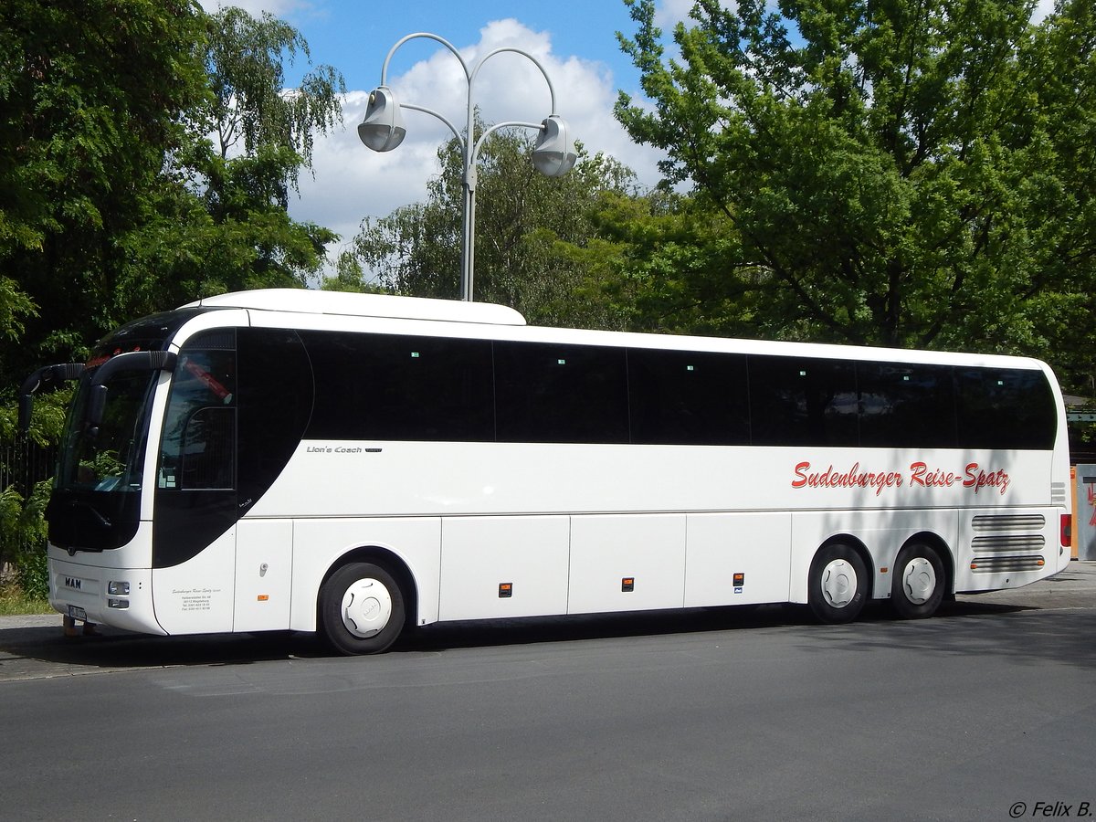 MAN Lion's Coach von Sudenburger Reise-Spatz aus Deutschland in Berlin.